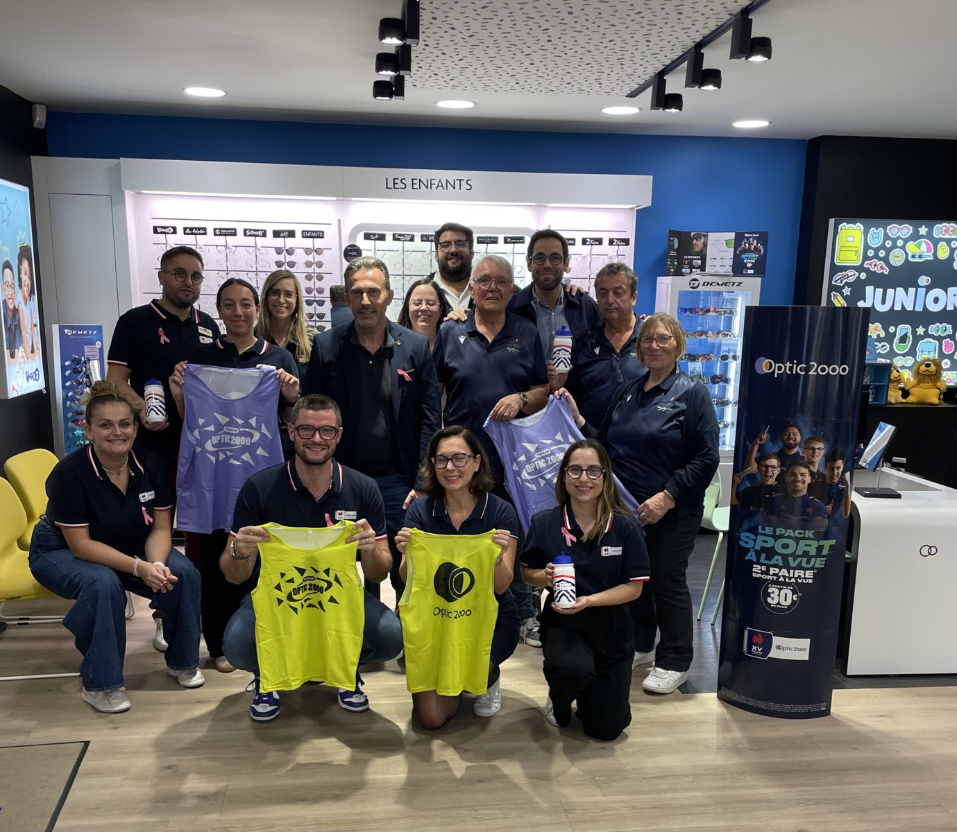 Optic 2000, partenaire du CD 64