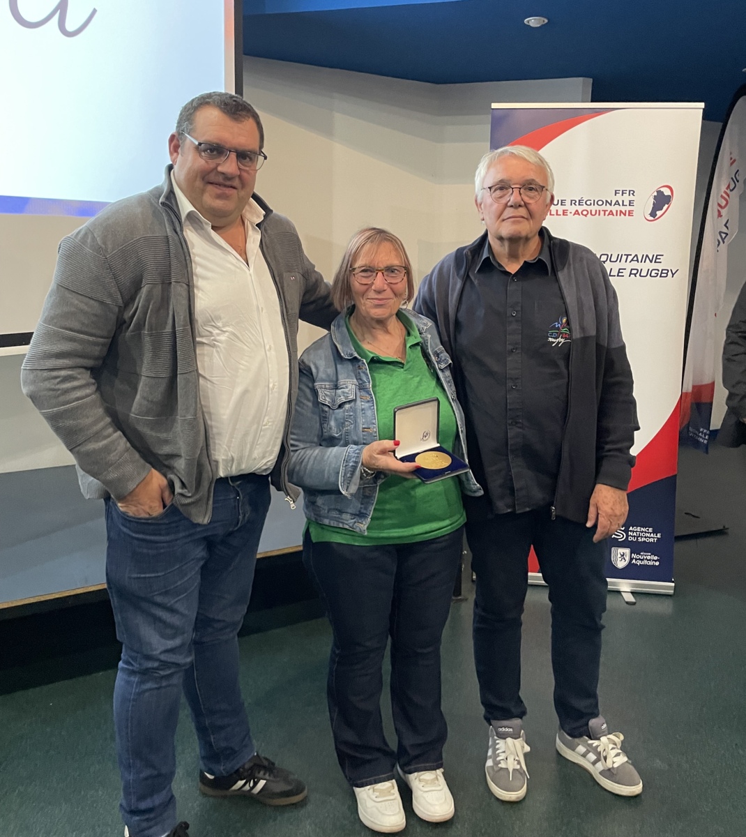 Deux médaillés FFR au CD 64