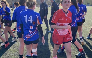 Biarritz remporte le match pour la troisième place face aux Bleues des Landes, de l'Entente Peyrehorade, Tartas, Chalosse. 