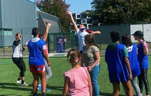 Antton Suhit, CTD du bassin 1,2 et 3, proposait un atelier de passes ludiques.