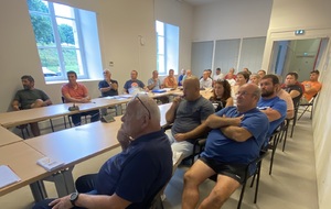 Bayonne : réunion de rentrée des écoles de rugby. 