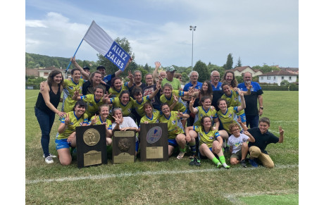 Le RCB et les cadettes d'Hasparren-Ustaritz-Biarritz remportent les finales de terroir 