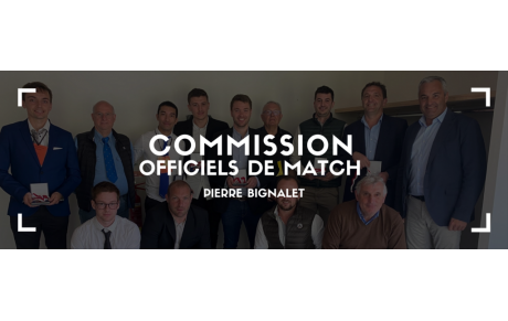 Vie du CD 64: 8/13 la commission d'arbitrage 