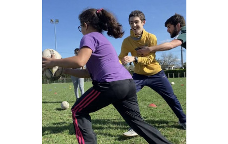 A la découverte du rugby avec le sport adapté