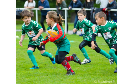 2600 enfants à la Fête des écoles de rugby du 1er Mai 