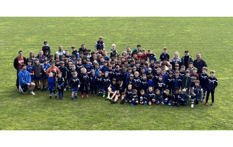 Le trophée des écoles de rugby à Morlaàs 